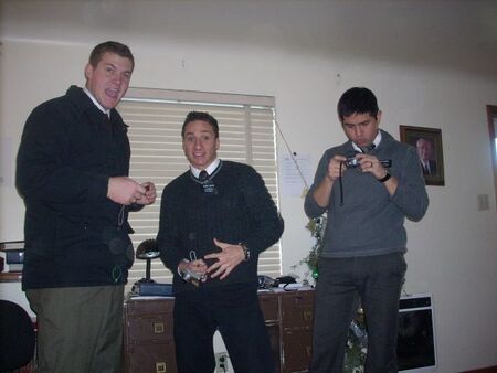 Elder Hooper, Elder Chavez and Elder Ordonez
Daniel Patrick Fonoimoana
16 Mar 2009