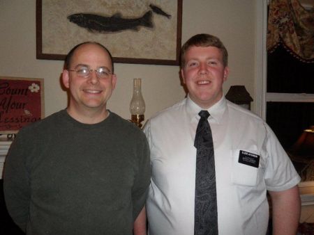 This is the gospel in full circle...Elder Aitchison and his comp have a dinner appt. with the Missionary who taught his parents 25 years ago.
Nathaniel Robert Aitchison
27 Feb 2011