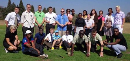 Elders and Sisters serving near Harare on P-Day with the Pro Golfer ladies who run the Eyes for Zimbabwe charity.
Vicki Haltom
22 Oct 2013