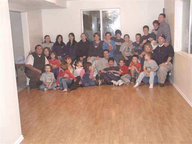 Elderes Lattanzio, stratford, Rushton y
Herrera con sus respectivas familias.(22 de noviembre de 2003)
Rob Jamieson
25 Nov 2003